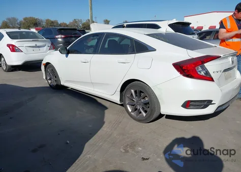 2021 Honda Civic Ex-L from USA, damaged, VIN 19XFC1F71ME000890